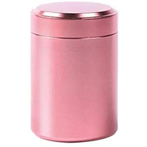 Tee-Behälter, Tee- und Kaffeekannen, Zuckerbehälter, Küchen-Aufbewahrungsbehälter, Gläser, Töpfe, Container, 80ml, von NszzJixo9 (rosa)