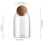 Multi Function Sealed Can Kitchen Glass Storage Tank Sealed Cans High Food Grains Storage Container Jar Tea Vessel Tool,M