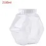 0.66gallons/2100ml Plastic Food Container Seal Pot For Tea Coffee Candy Cereals Snacks Cookie Canister Jars 0.66gallons/2100ml Plastic Food Container Seal Pot For Tea Coffee Candy Cereals Snacks Cookie Canister Jars