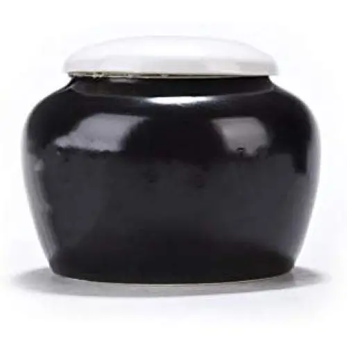 Chinese Style Small Jar Kitchen Canisters For Food Storage Tea Tank Pot Household Storage Bottle Porcelain Tea Cans Spices Caddy,baigaitiandaochouqin Chinese Style Small Jar Kitchen Canisters For Food Storage Tea Tank Pot Household Storage Bottle Porcelain Tea Cans Spices Caddy,baigaitiandaochouqin