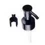2 Stück 500 ml / 17 oz Große BPA-freie leere braune Kunststoffpumpflaschen mit weißen Pumpgläsern / Dosierbehältern für Duschgel, Körperlotion, Foundations, Badezimmer-Lotion, Seife, Kosmetik