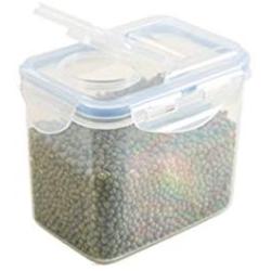 HUPLUE Kitchen Square Food Storage Containers Canister Pantry Organizer Jar Cereal Container Air Tight Canisters with Lids