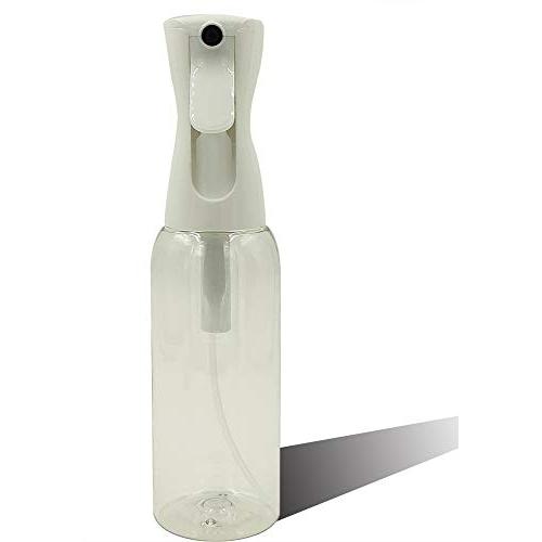 500ml Hair Mister Spray Bottle Continuous Pressurized 360 Fine Mist Water Sprayers Clear 16.9oz