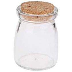 Mini Round Glass Favor Storage Jars Bottle Containers suit for Home Kitchen Candy Pudding Storaged Wedding Parties Decoration