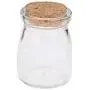 Kleine runde Glas-Favorialen Behälter für die Lagerung geeignet für Zuhause Küche Süßigkeiten Pudding-Aufbewahrung Hochzeit Party Dekoration