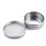 Lot de 24 Bouteilles en Aluminium Rondes avec Bouchon à Vis Argenté pour Magasins de Condiments, Baumes à Lèvres, Bonbons, Cadeaux et Thé (50 ml / 1,7 oz) Lot de 24 Bouteilles en Aluminium Rondes avec Bouchon à Vis Argenté pour Magasins de Condiments, Baumes à Lèvres, Bonbons, Cadeaux et Thé (50 ml / 1,7 oz)