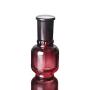 2 pcs 1.7 Oz Wine Red Glass Lotion Bottle With Plastic Pressure Pump,Empty Refillable Face Cream Jar Makeup Lotion Cosmetic Packaging Containers-FREE funnel