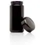 Infinity Jars 100 ml (3.3 fl oz) 3-Pack Tall Black Ultraviolet Refillable Empty Glass Screw Top Jar Infinity Jars 100 ml (3.3 fl oz) 3-Pack Tall Black Ultraviolet Refillable Empty Glass Screw Top Jar