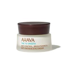 AHAVA Dead Sea Age Control Brightening Anti Fatigue Eye Cream, 0.51 Fl Oz