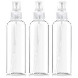 BAR5F Fine Mist Spray Bottles, 8 Ounce (Pack of 3)