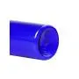 12PCS 30ML/1oz Empty Plastic Portable Flat Shoulder Flip Cap Bottles Cosmetic Dispenser Jar Travel Bottle For Essential Oil Toner Lotion Shampoo Perfume (Blue)
