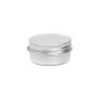 10PCS 50ml Empty Refillable Cream Balm Nail Art Cosmetic Make Up Sample Aluminum Tins Bottle Pot Lip Jars Container Case with Screw Lid for DIY Cosmetics/Beauty Products (50ml/ 1.7oz)