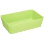 Wenko Candy 20327100 Storage Tray Wide Plastic 22 x 6 x 14 cm Green