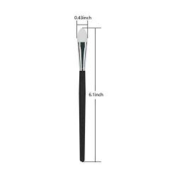 LORMAY 3 Pcs Silicone Eyeshadow Brushes. Professional Eyeshadow Smudge Applicators and Facial Cosmetic Tools