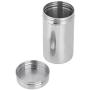 Mumusuki 304 Stainless Steel Sealed Can Storage Jar Portable Tea Coffee Beans Milk Container Bottle(Large)
