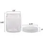 Contenant en plastique transparent Stalwart 75-STO2002, 8 oz (237 ml), 8 unités.