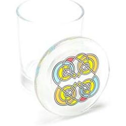 Glass Storage Jars Food Safe | Celtic Knots | Multiple Sizes & Designs |Air Tight Smell Proof (Celt Circle, Large)