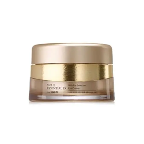 [the SAEM] Crème Essentielle de Méduse EX Solution Anti-Rides Yeux 1.01 fl.oz. (30ml) – Incluant 70% de Complexe Essentiel de Méduse, Formule Gel Hydro de Base d'Adénosine et de Céramide – Crème Hydratante Longue Durée pour les Yeux