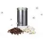 | Storage Bottles & Jars | New Coffee Tea Sugar Storage Tanks Sealed Cans Stainless Steel glass Canisters Kitchen coffee tea and sugar Storage Jars | by HUDITOOLS | 1 PCs | Storage Bottles & Jars | New Coffee Tea Sugar Storage Tanks Sealed Cans Stainless Steel glass Canisters Kitchen coffee tea and sugar Storage Jars | by HUDITOOLS | 1 PCs