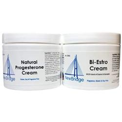 New Bridge Bi-Estro Pack 4oz. Jars 1 Bi-Estro & 1 Progesterone