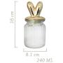 Nordic Luxury Storage Tank Gold Plated Glass Sealed Candy Jars Storage Can Makeup Cotton Storage Kitchen Food Containers,1