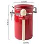Creative Ceramic Large Sealed Cans With Lid Storage Tank Tea Cans Food Storage Bottle Grain Box Jars Canister Kitchen Stuff,X) L