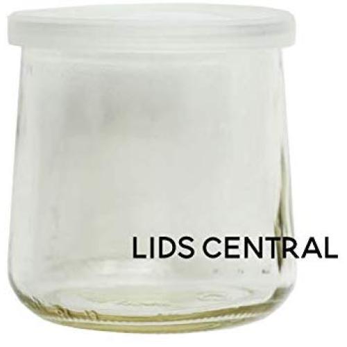 Oui Lids for Yoplait Yogurt Container 4 Pack Clear