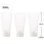 24 Tubes Récipients Transparents de 30ml (1oz) pour Cosmétiques, Lotion, Shampoing, Nettoyant Visage, Contenants Souples avec Bouchon à Enclenchement 24 Tubes Récipients Transparents de 30ml (1oz) pour Cosmétiques, Lotion, Shampoing, Nettoyant Visage, Contenants Souples avec Bouchon à Enclenchement