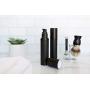 (2 Pack) 15ml,30ml, 50ml Matte Black Airless Pump Bottle Luxury Container - Refillable Cosmetic Dispenser