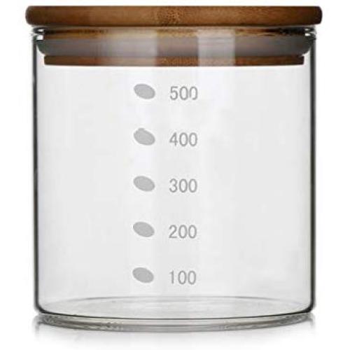 Glass Sealed Jars, Kitchen Household Grain Storage Tanks, Storage Of Spices/Coffee Beans/Oatmeal/Snacks