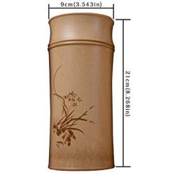 Large Capacity Natural Bamboo Storage Jars For Bulk Products Kitchen Accessories Container Bottle Spices Tea Box Caddy Sealed,Orchid