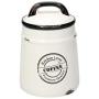 Tognana Urban Chic Coffee Jar 12 cm, Ceramic, White