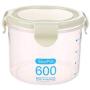 Kimanli Plastic Sealed Cans Kitchen Storage Box Transparent Food Canister Keep Fresh Jar (Green)