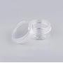 50Pcs 5g/5ml Clear Plastic Round Pot Jars Empty Sample Containers with Lids Small Tiny Bottle Travel Bottle Makeup Dispenser Holders for Lotion Eye Shadow Eye Cream Lip Balms Nail Art Jewelry