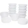 Bouteilles pour Slime avec Couvercles Étanches (8 oz, 24 Pack) - Pots en Plastique Transparent pour Stockage Alimentaire - Idéal pour Votre Kit de Slime - BPA Free| Étanches| Micro-ondes| Réutilisables| Lavable au Lave-vaisselle et Congélateur Bouteilles pour Slime avec Couvercles Étanches (8 oz, 24 Pack) - Pots en Plastique Transparent pour Stockage Alimentaire - Idéal pour Votre Kit de Slime - BPA Free| Étanches| Micro-ondes| Réutilisables| Lavable au Lave-vaisselle et Congélateur