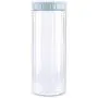 Transparent Plastic Sealed Jar Kitchen Grain Storage Jar Storage Bottle,Blue L Transparent Plastic Sealed Jar Kitchen Grain Storage Jar Storage Bottle,Blue L