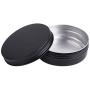 Foraineam 24 Pack 4 oz Screw Lid Round Tins Aluminum Empty Tins Metal Storage Tin Jars Spice Containers Travel Tin Cans 