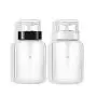 3 Pcs (200ml/6.8oz) Clear Empty Pump Pressing Bottle with Flip Lid Nail Polish Remover Holder Refillable Portable Makeup Holder Jars Pot Travel Storage Sub Bottling for Liquids 3 Pcs (200ml/6.8oz) Clear Empty Pump Pressing Bottle with Flip Lid Nail Polish Remover Holder Refillable Portable Makeup Holder Jars Pot Travel Storage Sub Bottling for Liquids