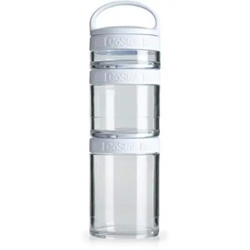 Whiskware Stackable Tritan Plastic Snack Pack, White Whiskware Stackable Tritan Plastic Snack Pack, White