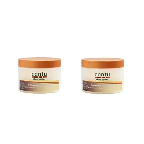 Cantu Softening Body Butter 7.25 Ounce Jar (214ml) (2 Pack)