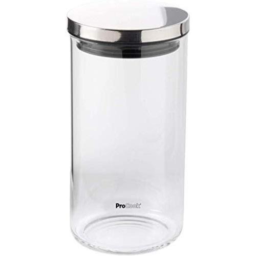 TNKML Glass Transparent Spice Jar Kitchen Supplies Glass Storage Jar Flavoring Jar Spice Container Large