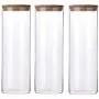 UPKOCH 1800ml Transparent Glass Jars Grain Storage Container with Cover for Tea Coffee Spice Candy (10x25cm) UPKOCH 1800ml Transparent Glass Jars Grain Storage Container with Cover for Tea Coffee Spice Candy (10x25cm)