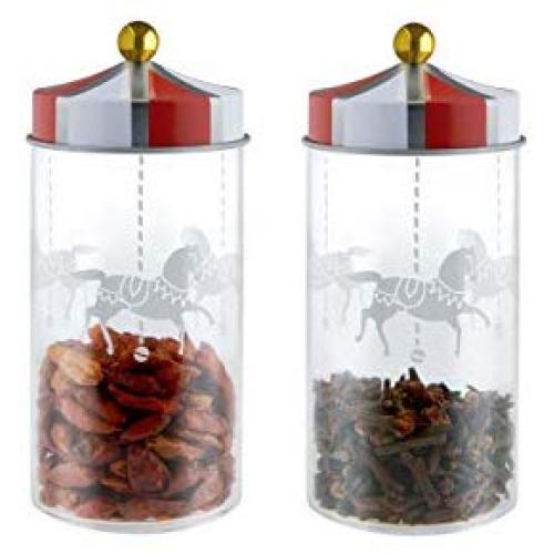 Alessi Circus Set of 2 Spice Jars