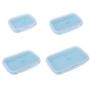 Kitchen Food Storage Jar Airtight Food Storage Silicone Food Portable Lunch Box Bowl Bento Boxes Folding Collapsible Storage (Color : 350ml)