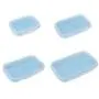 Kitchen Food Storage Jar Airtight Food Storage Silicone Food Portable Lunch Box Bowl Bento Boxes Folding Collapsible Storage (Color : 350ml)