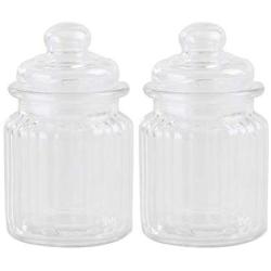 UPKOCH 2Pcs Glass spice pot salt pepper organizer sauces dressing holder for tea leaf food candies (950ml)