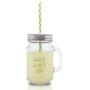 Vin Bouquet Mason Jar Set, Transparent, 4-Piece