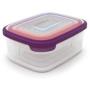 Joseph Joseph 81010 Nest Storage Plastic Food Storage Containers Set with Lids Airtight Microwave Safe, 8-Piece