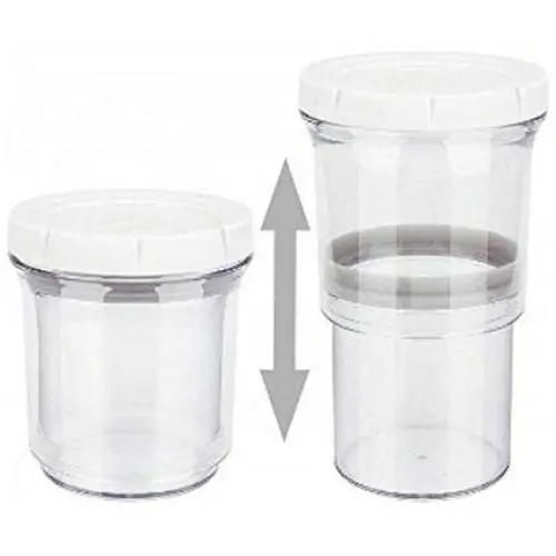 Conteneur de Rangement en Plastique Collapsible Samincom (1 Pièce) Système de Rangement Telescopique Intelligent Conteneur de Rangement en Plastique Collapsible Samincom (1 Pièce) Système de Rangement Telescopique Intelligent