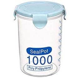 Ouniman Different Size Free Choice Kicthen Storage Box Plastic Seal Container Cereal Containers, Food Storage Containers with Lids for Refrigerate, Nut, Dried Fruit